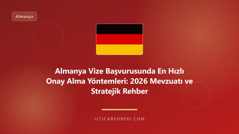 Almanya Vize Başvurusunda En Hızlı Onay Alma Yöntemleri: 2026 Mevzuatı ve Stratejik Rehber — pasaport vize — Almanya | İltica Rehberi