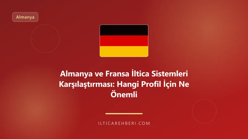Almanya ve Fransa İltica Sistemleri Karşılaştırması: Hangi Profil İçin Ne Önemli — mahkeme dava — Almanya / AB | İltica Rehberi